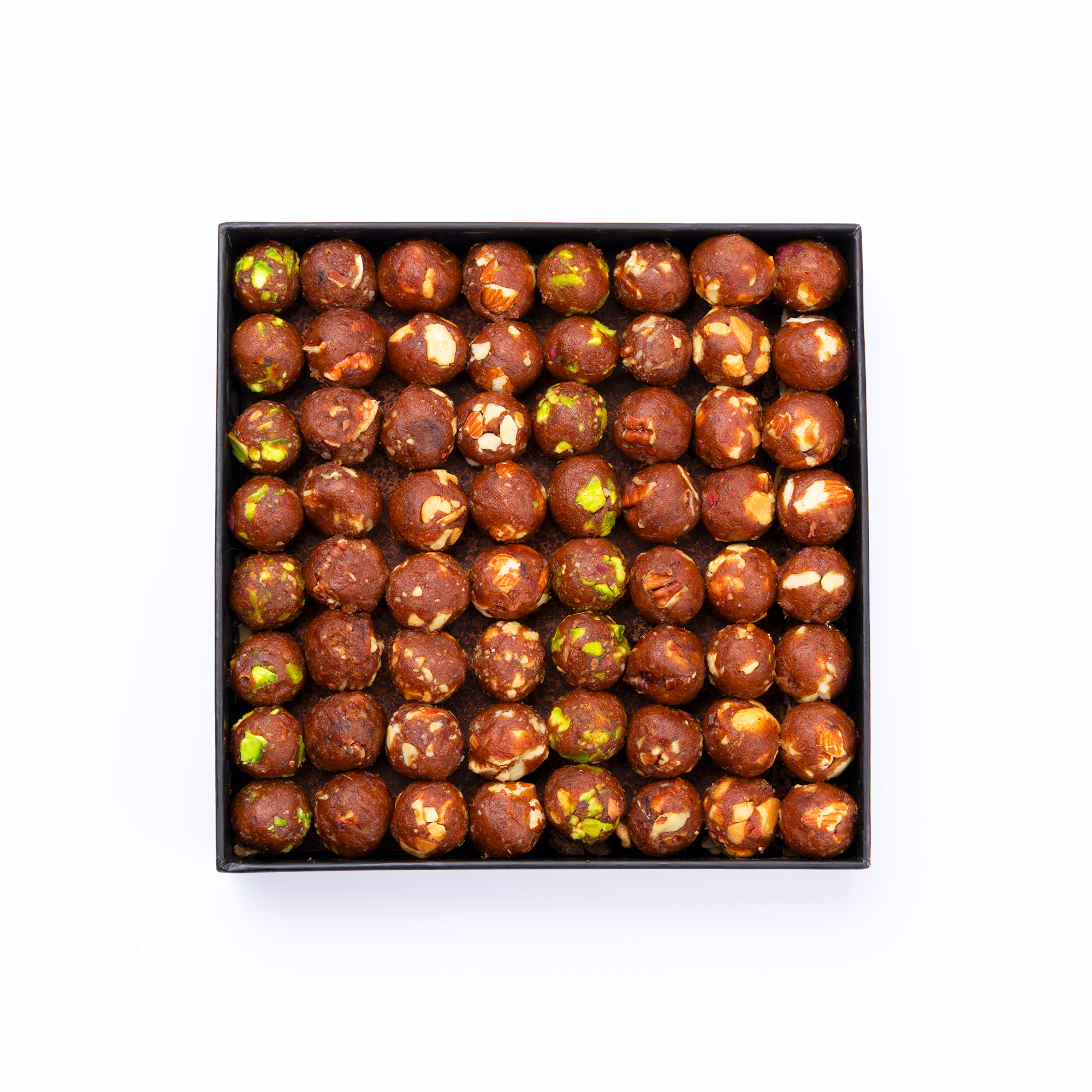 Organic Chocolate Date Bark & Date–Nut Balls Gift Box